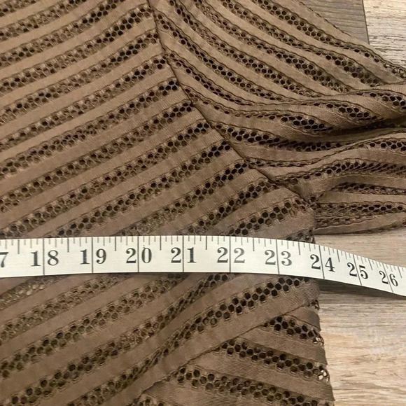 Chico’s Travelers Neutral Stripe Jacket Textured Size 3 ( Large) - Picture 4 of 7